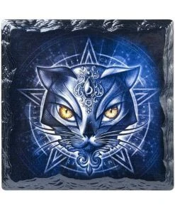 Alchemy Gothic Alchemy Sacred Cat Coaster Dining & Barware