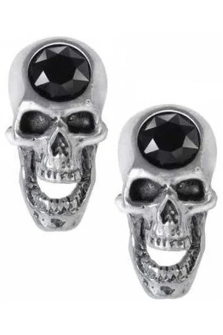 Alchemy Gothic Alchemy Screaming Skull Studs E427 3 Alchemy Gothic Alchemy Screaming Skull Studs E427