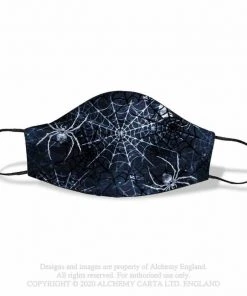 Alchemy Gothic Face Masks Alchemy Spidrasica's Web Face Mask