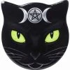 Alchemy Gothic Alchemy Triple Moon Cat Coaster Dining & Barware