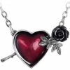 Alchemy Gothic Alchemy Wounded By Love Pendant P848 Gothic Jewellery 1 Alchemy Gothic Alchemy Wounded By Love Pendant P848 Gothic Jewellery