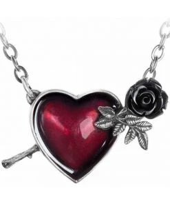 Alchemy Gothic Alchemy Wounded By Love Pendant P848 Gothic Jewellery