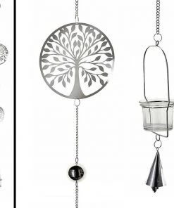 Alchemy Gothic Front Door & Hallway Alchemy Tree Of Life Hanging Tealight Holder