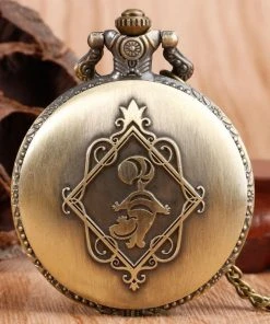 Pocketwatches Steampunk Jewellery Alice In Wonderland Steampunk Pocket Watch On Necklace Chain