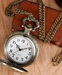 Pocketwatches Steampunk Jewellery Alice In Wonderland Steampunk Pocket Watch On Necklace Chain