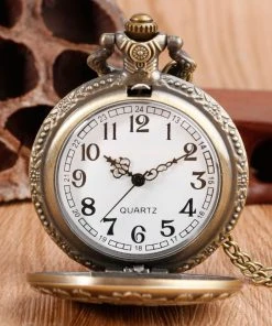Pocketwatches Steampunk Jewellery Alice In Wonderland Steampunk Pocket Watch On Necklace Chain