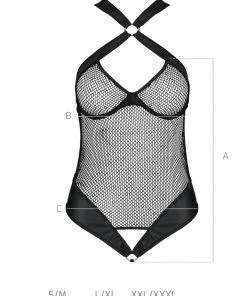 Passion Lingerie Passion Amanda Body Black Body, Bodysuits, Teddies