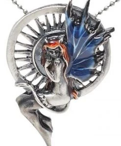 Amy Brown Jewellery Amy Brown Purrfect Fairy Enamel Pendant