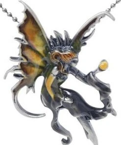 Amy Brown Jewellery All Jewellery Amy Brown Sunstone Fairy Enamel Pendant