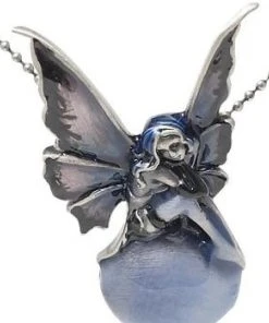 Amy Brown Jewellery All Jewellery Amy Brown Sweet Violet Fairy Enamel Pendant