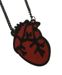 Gothic And Steampunk Jewellery Anatomical Heart Necklace