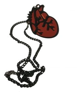 Gothic And Steampunk Jewellery Anatomical Heart Necklace