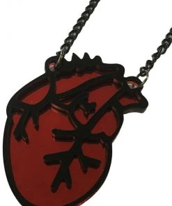 Gothic And Steampunk Jewellery Anatomical Heart Necklace