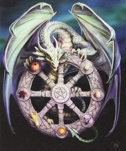 Something Different Anne Stokes Wheel Of The Year Picture Sale