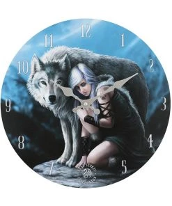 Something Different All Homeware Anne Stokes Protector Clock