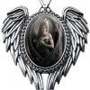 Anne Stokes Jewellery All Jewellery Anne Stokes Angel Rose Cameo Necklace 2 Anne Stokes Jewellery All Jewellery Anne Stokes Angel Rose Cameo Necklace