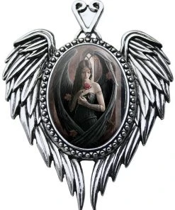 Anne Stokes Jewellery All Jewellery Anne Stokes Angel Rose Cameo Necklace