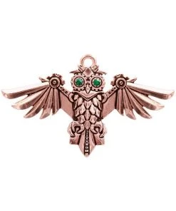 Steampunk Engineerium Aviamore Owl Pendant Steampunk Jewellery
