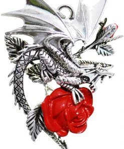 Carpe Noctum All Jewellery Anne Stokes Draca Rosa Pendant