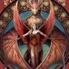 Eastgate Anne Stokes Copperwing Dragon Birthday Card