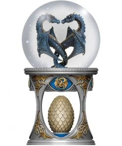 Nemesis Now All Homeware Anne Stokes Dragon Heart Snow Globe