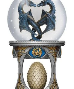 Nemesis Now All Homeware Anne Stokes Dragon Heart Snow Globe