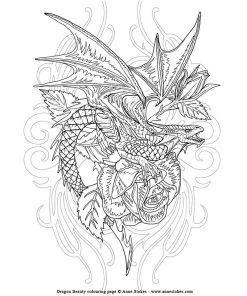 Eastgate Anne Stokes Fantasy Art Colouring Book All Homeware