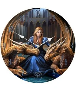 Nemesis Now Anne Stokes Fierce Loyalty Clock