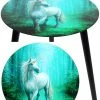 Something Different Anne Stokes Forest Unicorn Glass Table All Homeware
