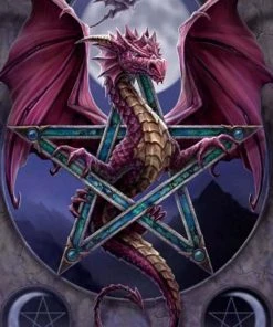 Eastgate Cards And Wrapping Paper Anne Stokes Lunar Magic Greetings Card