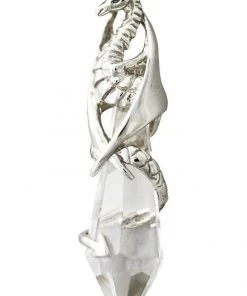 Anne Stokes Jewellery Anne Stokes Keeper Of The Crystal Silver Pendant