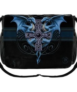 Nemesis Now All Bags Anne Stokes Messenger Bag, Dragon Duo Blue/Black