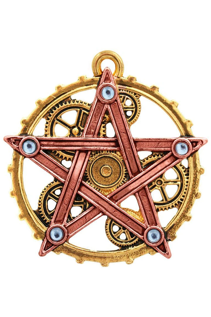 Steampunk Jewellery Penta Meridia Pendant. Steampunk Engineerium By Anne Stokes EN7 3 Steampunk Jewellery Penta Meridia Pendant. Steampunk Engineerium By Anne Stokes EN7