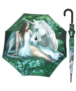 Something Different Anne Stokes Pure Heart Unicorn Umbrella