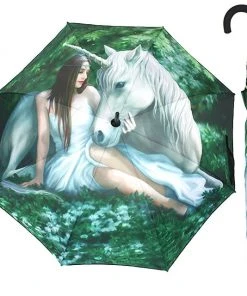 Something Different Anne Stokes Pure Heart Unicorn Umbrella