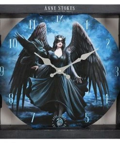 Something Different Anne Stokes Raven Wall Clock