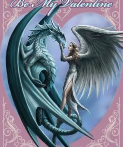 Eastgate Cards And Wrapping Paper Anne Stokes Silverback Be My Valentine Card