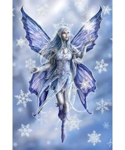 Eastgate Anne Stokes Snowflake Fairy Yuletide Card