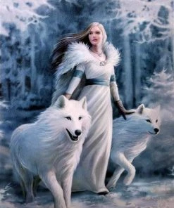 Something Different Anne Stokes Winter Guardians Picture