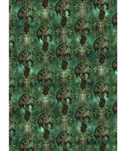 Eastgate Cards And Wrapping Paper Anne Stokes Woodland Guardian Dragon Wrapping Paper