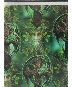 Eastgate Cards And Wrapping Paper Anne Stokes Woodland Guardian Dragon Wrapping Paper