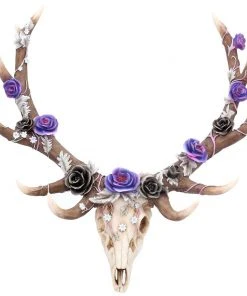 Nemesis Now All Homeware Antlers Of Eden Stag Skull 45cm