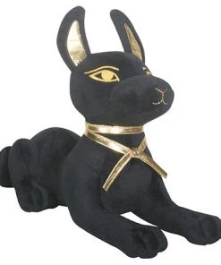 Gothic Gifts Anubis Egyptian Plush Lying Down