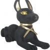 Gothic Gifts Anubis Egyptian Plush Lying Down