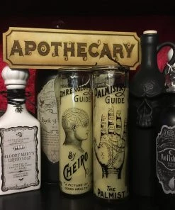 Angel Clothing Steampunk Homeware Apothecary Sign