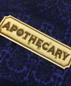 Angel Clothing Steampunk Homeware Apothecary Sign