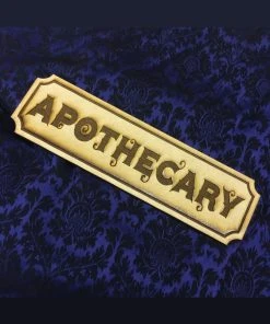 Angel Clothing Steampunk Homeware Apothecary Sign