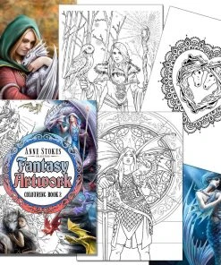 Eastgate Anne Stokes Fantasy Colouring Book 2