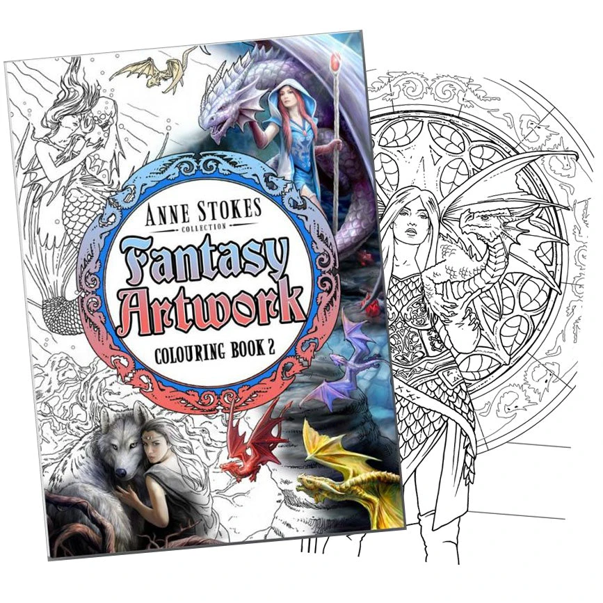 Eastgate Anne Stokes Fantasy Colouring Book 2 5 Eastgate Anne Stokes Fantasy Colouring Book 2