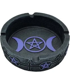 Alternative Gifts All Homeware Ashtray Triple Moon Purple